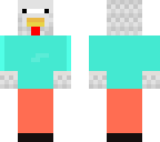 chicken in a tshirt