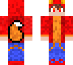 fire fox boy fix red