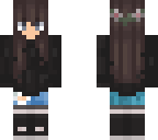 girl with jeans