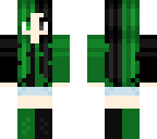 green and black