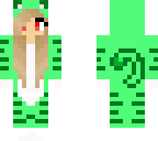 green cat girl