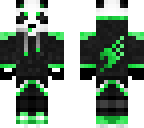 green panda