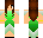 green prom dress