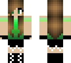 green tomboy girl potatos