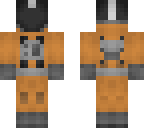 orange nasa astronaut