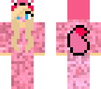 pink baby wolf