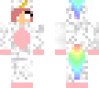 pink haired unicorn