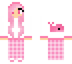 pink pj girl