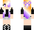 purple dj girl