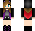 purple wolf girl