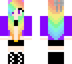 rainbow girl
