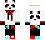 red and blue panda