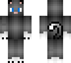 black and white kitty