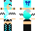 blue and white and black wolf
