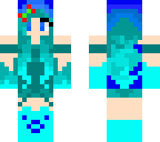 blue girl
