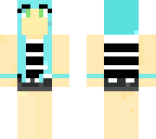 blue hair girl