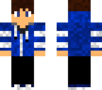 blue man