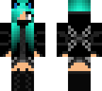 blue ninja girl