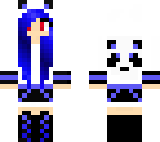blue panda
