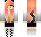 cat sunset girl