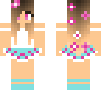 cotton candy cheerleader