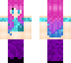 crop top rainbow girl