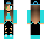 cute blue girl