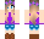 cute purple cowgirl