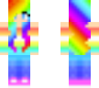 cute rainbow girl