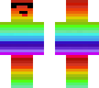 derpy rainbow skin with sunglasses