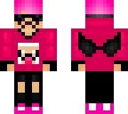 edit of pink sheep skin
