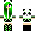 green panda