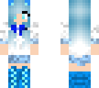 kawaii blue school neko fixed