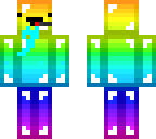 my good rainbow noob skin yellow coloor yey xd