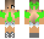 neon green girl