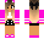neon pink girl