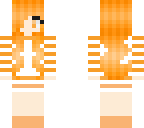 orange-striped girl