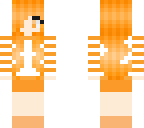 orange-striped girl 