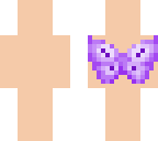 purple butterfly wings
