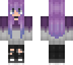 purple sweater