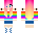 rainbow girl