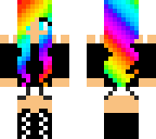 rainbow hair