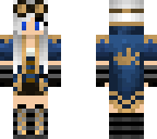 steampunk girl blue edit
