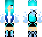 the blue flames