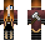winter axe girl