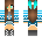 aqua sweater