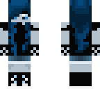 blue emo girl