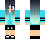 blue girl