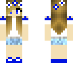 blue girl