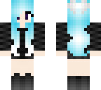 blue hair